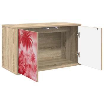 Wandmontierter TV-Schrank AACHEN 69 x 33 x 40 cm Sonoma-Eiche