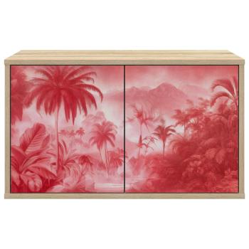 Wandmontierter TV-Schrank AACHEN 69 x 33 x 40 cm Sonoma-Eiche