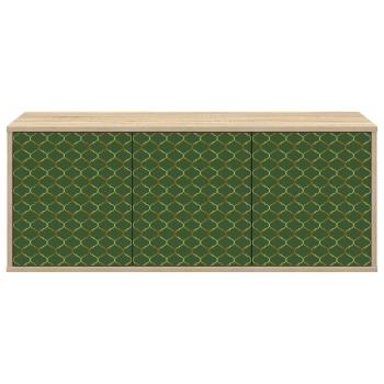 Wandmontierter TV-Schrank GELEEN 102 x 33 x 40 cm Sonoma-Eiche