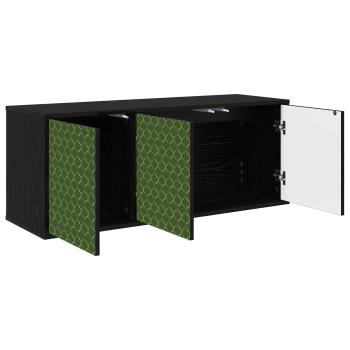 Wandmontierter TV-Schrank GELEEN 102 x 33 x 40 cm Holzwerkstoff