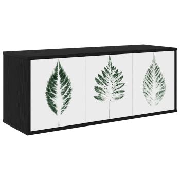 ARDEBO.de - Wandmontierter TV-Schrank HANAU 102 x 33 x 40 cm Holzwerkstoff