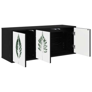 Wandmontierter TV-Schrank HANAU 102 x 33 x 40 cm Holzwerkstoff