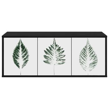 Wandmontierter TV-Schrank HANAU 102 x 33 x 40 cm Holzwerkstoff