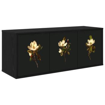 ARDEBO.de - Wandmontierter TV-Schrank BREMEN 102 x 33 x 40 cm Holzwerkstoff