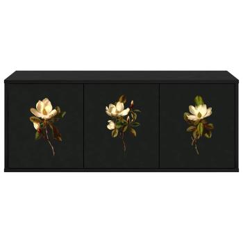 Wandmontierter TV-Schrank BREMEN 102 x 33 x 40 cm Holzwerkstoff