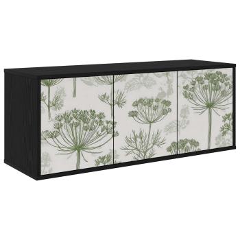 ARDEBO.de - Wandmontierter TV-Schrank GOTHA 102 x 33 x 40 cm Holzwerkstoff