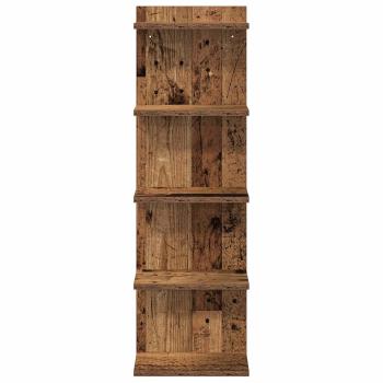 Wandregal Altholz 30 x 15 x 100 cm Holzwerkstoff