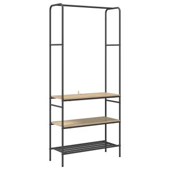 Kleiderständer Sonoma-Eiche 77 x 30 x 171 cm Holzwerkstoff