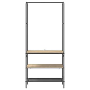 Kleiderständer Sonoma-Eiche 77 x 30 x 171 cm Holzwerkstoff