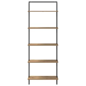 Bücherregal 5 Ebenen 60 x 24 x 168 cm Holzwerkstoff