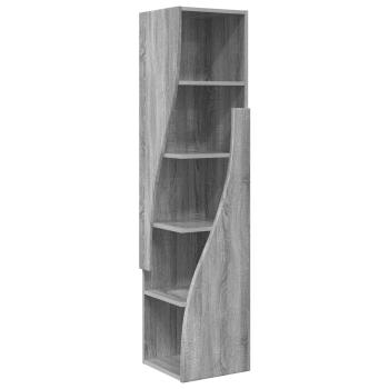 Eckschrank 32x32x140cm Holzwerkstoff Sonoma-Grau
