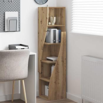 Eckschrank 32x32x140cm Holzwerkstoff Artisan-Eiche