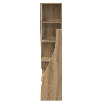 Eckschrank 32x32x140cm Holzwerkstoff Artisan-Eiche