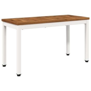 ARDEBO.de - Gartenbank 80,5 x 35 x 45 cm Massivholz Akazie Rechtwinklig