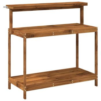 Outdoor Umtopfbank 111,5 x 48,5 x 107 cm Massivholz Akazie