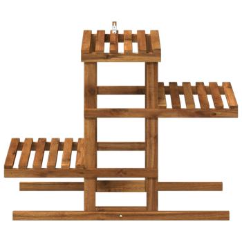 Pflanzenständer Natur 82 x 36 x 60 cm Massivholz Akazie
