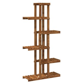 Pflanzenständer Natur 68 x 23,5 x 140 cm Massivholz Akazie