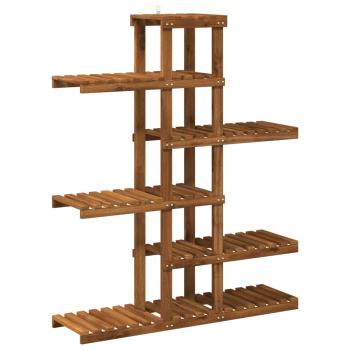 Pflanzenständer Natur 93 x 25 x 114,5 cm Massivholz Akazie
