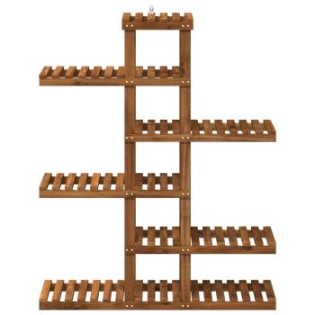 Pflanzenständer Natur 93 x 25 x 114,5 cm Massivholz Akazie