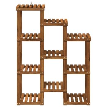 Pflanzenständer Natur 85 x 30 x 114,5 cm Massivholz Akazie