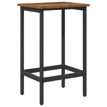 Barhocker Altholz 40 x 32 x 74 cm Holzwerkstoff