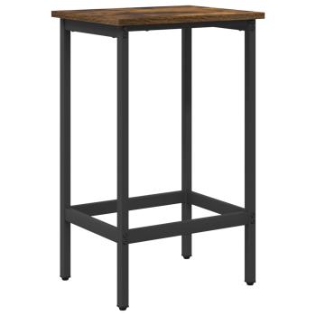 Barhocker Geräucherte Eiche 40 x 32 x 64 cm Holzwerkstoff