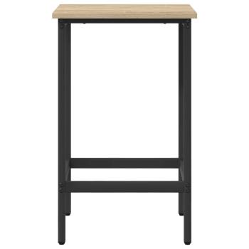 Barhocker 2 Stk. Sonoma-Eiche 40 x 32 x 74 cm Holzwerkstoff