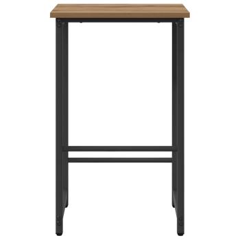 Barhocker 2 stk. Artisan-Eiche 40 x 32 x 64 cm Holzwerkstoff