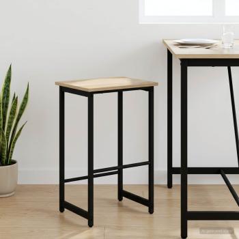 ARDEBO.de - Barhocker Sonoma-Eiche 40 x 32 x 64 cm Holzwerkstoff
