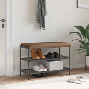 ARDEBO.de - Bankkissen Kunstleder Cappuccino Tiefe 35 cm