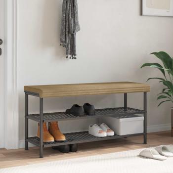 ARDEBO.de - Bankkissen Plüschcord Taupe Tiefe 35 cm