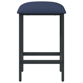 Barhocker Blau 40 x 32 x 74 cm Holzwerkstoff