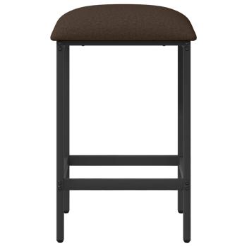 Barhocker 2 stk. Taupe 40 x 32 x 74 cm Holzwerkstoff