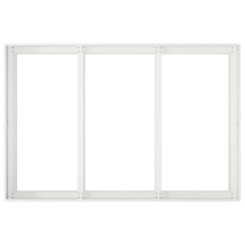 Garten-Pflanzgefäß Weiß 120 x 80 x 60 cm Kaltgewalzter Stahl