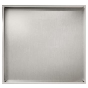 Garten-Pflanzgefäß Silber 50 x 50 x 49 cm Edelstahl