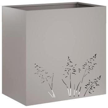 Garten-Pflanzgefäß Rostoptik 50 x 30 x 49 cm Wetterfeststahl