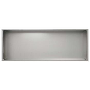 Garten-Pflanzgefäß Silber 80 x 30 x 49 cm Edelstahl