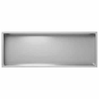 Garten-Pflanzgefäß Silber 80 x 30 x 49 cm Verzinkter Stahl