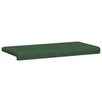 Bankkissen Cord Dunkelgrün Tiefe 35 cm