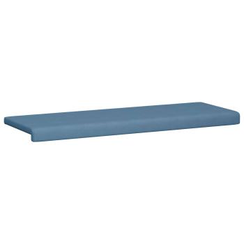 Bankkissen Cord Blau Tiefe 35 cm