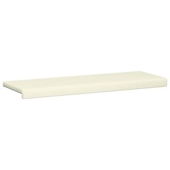 Bankkissen Cord Creme Tiefe 35 cm