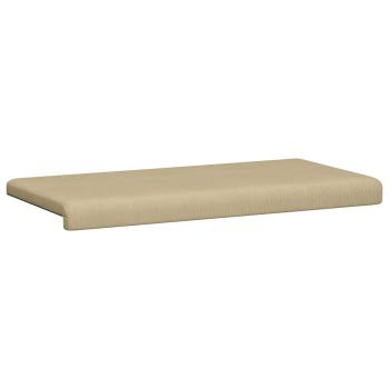 Bankkissen Cord Grau-Grün Tiefe 35 cm