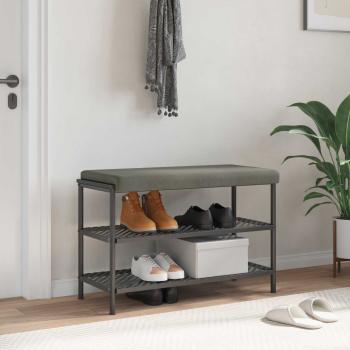 ARDEBO.de - Bankkissen Cord Hellgrau Tiefe 35 cm