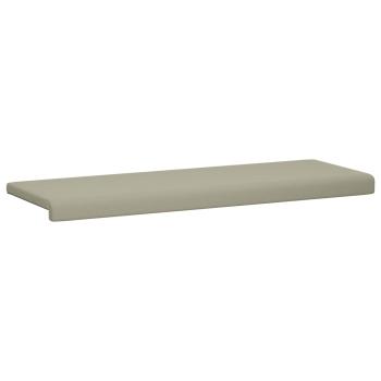 Bankkissen Strukturiertes Samt Sand Tiefe 35 cm
