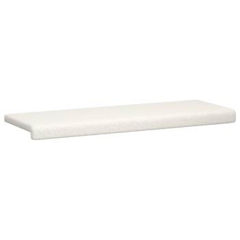 Bankkissen Sherpa-Stoff Creme Tiefe 35 cm