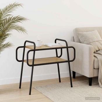 ARDEBO.de - Couchtisch Sonoma-Eiche 60 x 30 x 51 cm Holzwerkstoff