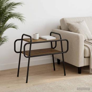ARDEBO.de - Couchtisch Artisan-Eiche 60 x 30 x 51 cm Holzwerkstoff