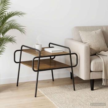 ARDEBO.de - Couchtisch Artisan-Eiche 60 x 60 x 51 cm Holzwerkstoff