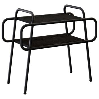 Couchtisch Schwarze Eiche 60 x 30 x 51 cm Holzwerkstoff