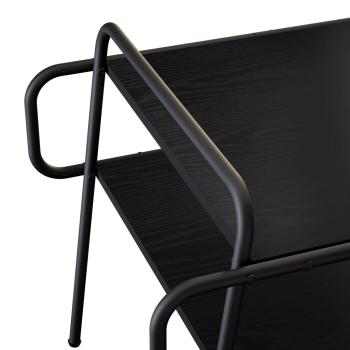 Couchtisch Schwarze Eiche 60 x 30 x 51 cm Holzwerkstoff